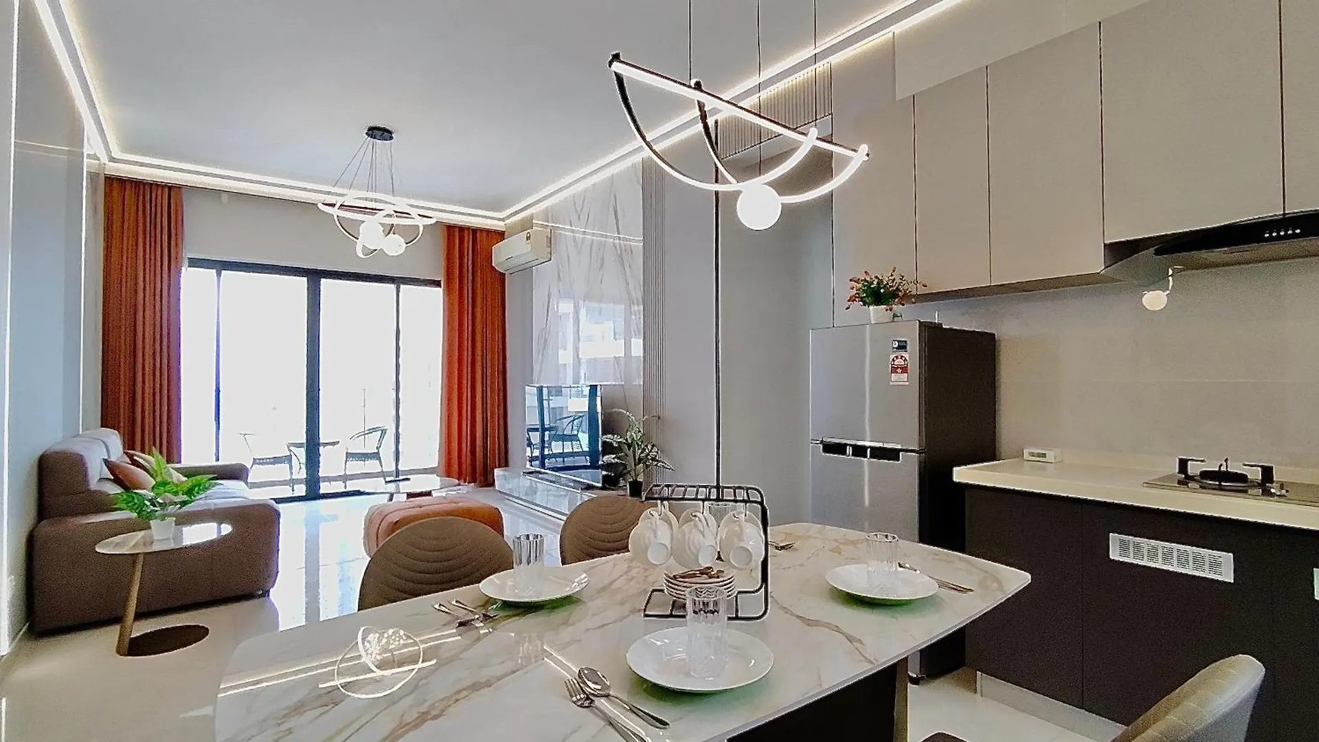 Deluxe 3 Bed 3 Bath Apartment Johor Bahru Malajsie